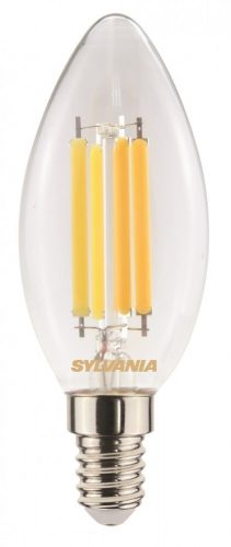 Sylvania ToLEDo RT CANDLE V6 CL SL E14 6W (60W) 806lm 2700K (melegfehér) 827 LED-es design fényforrás