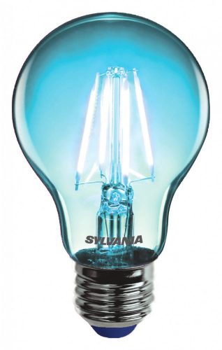 Sylvania TOLEDO RETRO CHROMA A60 BLUE SL E27 4W (40W) 80lm LED-es design fényforrás (kék)