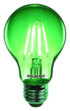 Sylvania TOLEDO RETRO CHROMA A60 GREEN SL E27 4W (40W) 700lm LED-es design fényforrás (zöld)