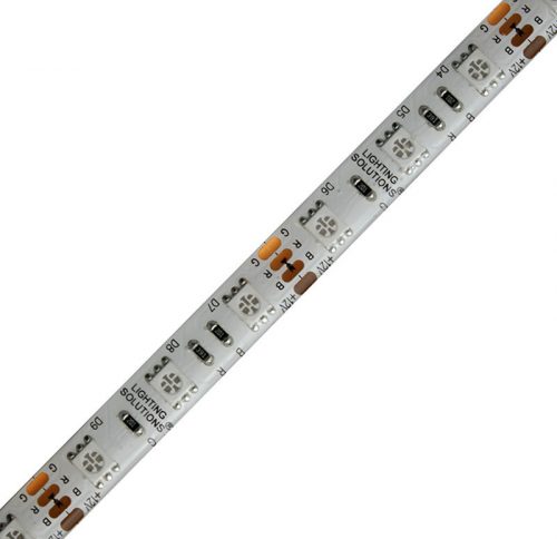 LS SMD 5050 60L/m 14,4W 120° IP65 12V RGB LED szalag