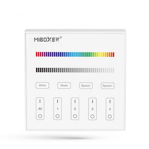 MiBoxer MiLight B3 RGB+W fali vezérlő 3V Elemes