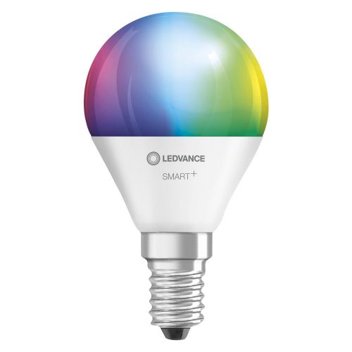 Ledvance SMART+ WiFi Mini Bulb 40 RGBW E14 4.9W (40W) 470lm 2700-6500K (változtatható színhőmérsékletű) LED fényforrás