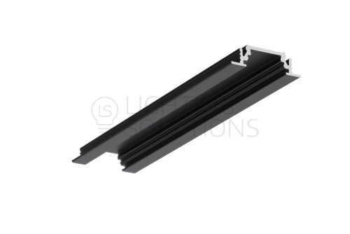 TOPMET LED profil GROOVE10 BC/UX 2000 mm eloxált fekete