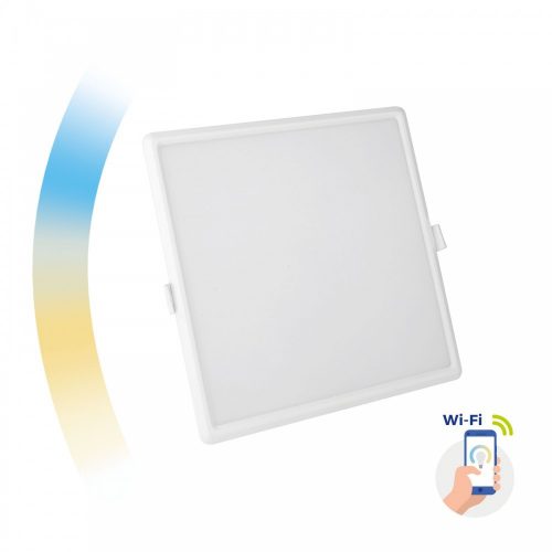 SpectrumLED ALGINE 22W CCT+DIM Wi-Fi Spectrum SMART négyzetpanel, süllyeszthető